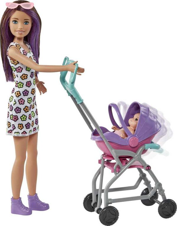 Barbie Skipper Babysitters Inc. Doll and Stroller Playset | Toys R Us ...