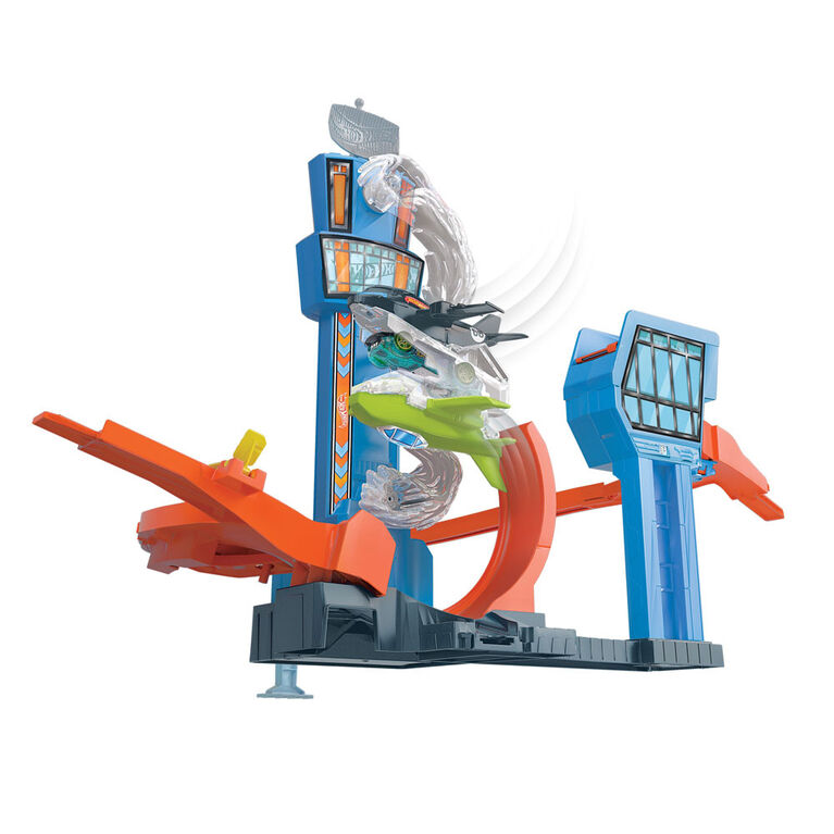 Hot Wheels Jet Jump Airport Playset