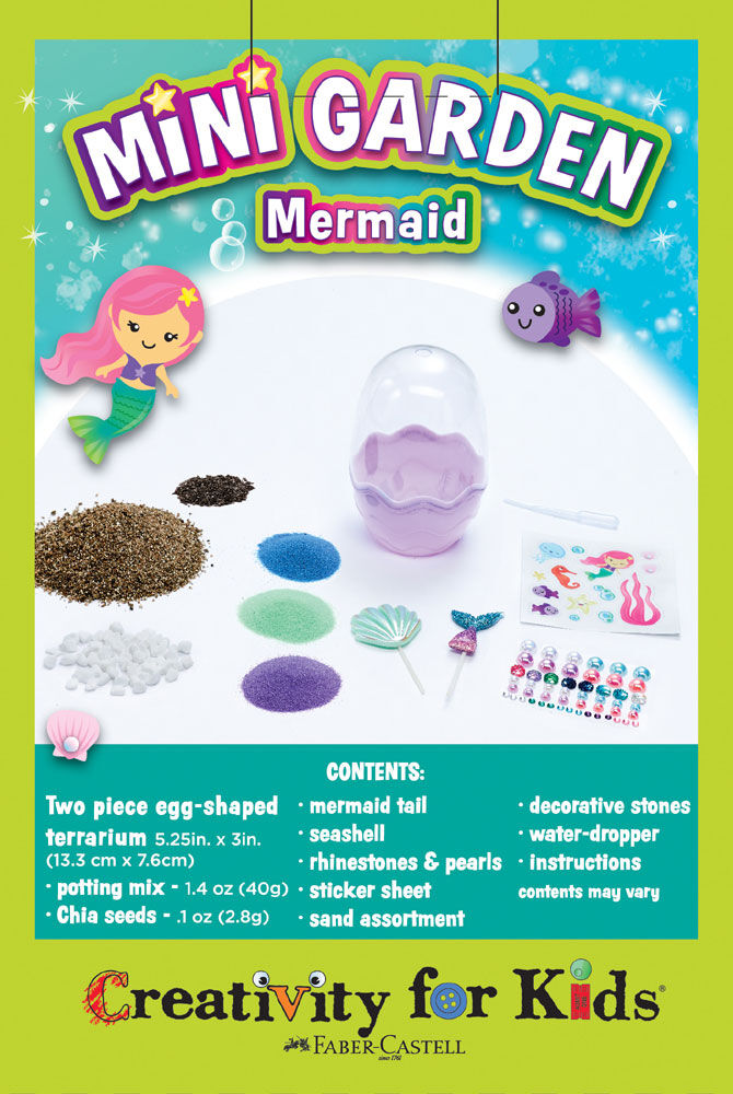 Creativity for Kids Mini Garden Mermaid - English Edition