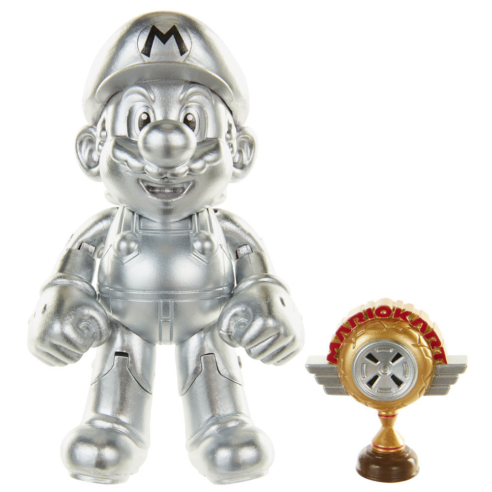 World of nintendo metal mario plush top