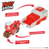 Collection de jouets Launch & Go Ricky Zoom incluant une Figurine de luxe Ricky Zoom - Figurine 3po - Jouet Motocyclette et Speed Launcher avec les Roues libres, se tient débout - Notre exclusivité