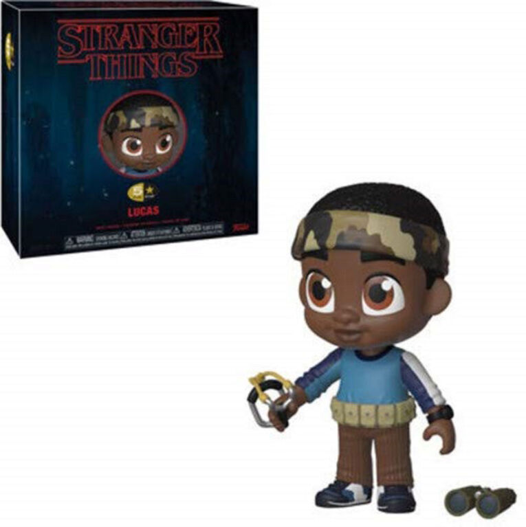 Figurine en vinyle Lucas de Stranger Things par Funko 5 Star!