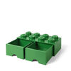 LEGO Storage Drawer 8 Green