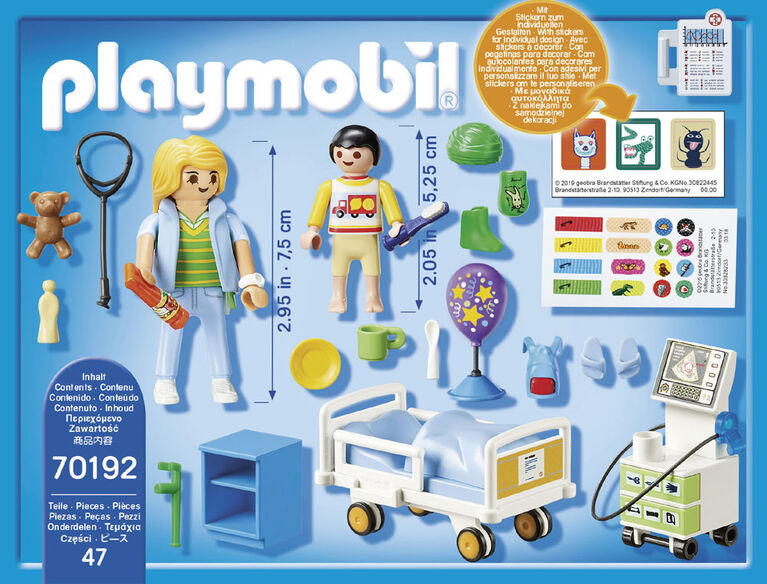 Playmobil , chambre D'enfant