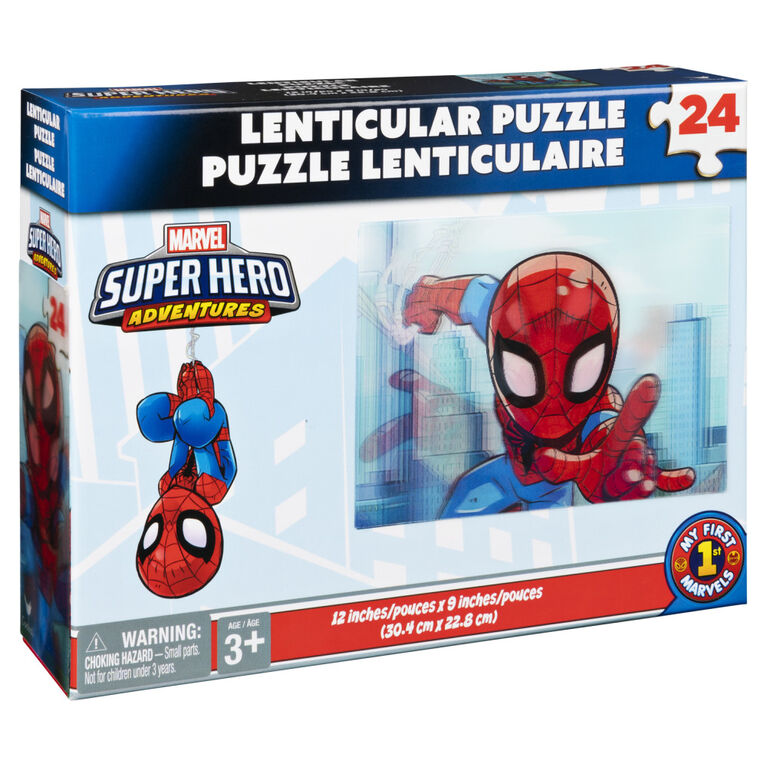 Marvel Super Heroes 48-Piece Lenticular (3D) Puzzle