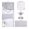 Sleepy Sheep 4 Piece Crib Bedding Set