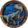 Jurassic World 7" Plates 8 pieces