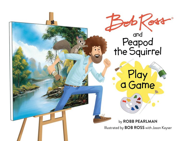 Bob Ross And Peapod The Squirrel Play A Game - Édition anglaise