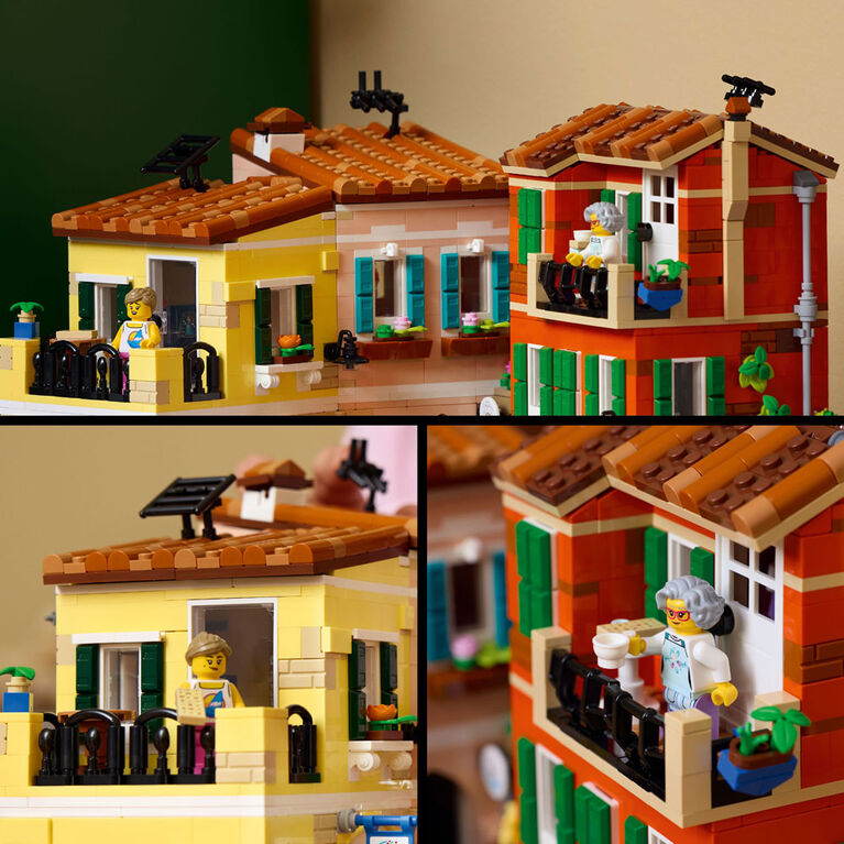 LEGO Ideas La Riviera Italienne, Ensemble Modèle d'Architecture pour Adultes, Cadeau Thématique, Ensemble de Construction 21359 LEGO Ideas La Riviera Italienne, Ensemble Modèle d'Architecture pour Adultes, Cadeau Thématique, Ensemble de Construction 21359