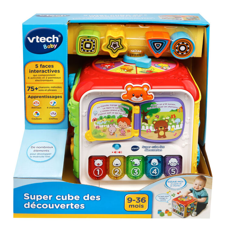 Sort & Discover Activity Cube - French Edition