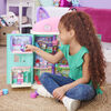 DreamWorks Gabby's Dollhouse, Primp and Pamper Bathroom with MerCat Figure, 3 Accessories, 3 Furniture and 2 Deliveries