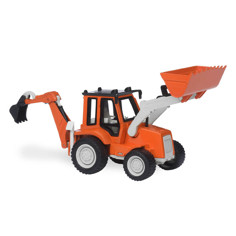 Driven, Toy Backhoe Loader with Realistic Engine Sounds