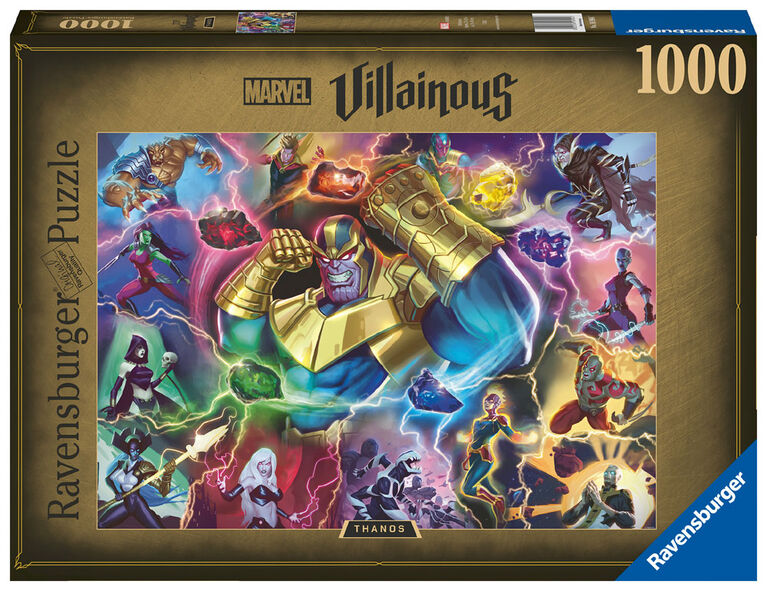 Ravensburger - Marvel Villainous: Thanos puzzle 1000pc