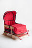 JAB - Cushion with windshield for baby sled