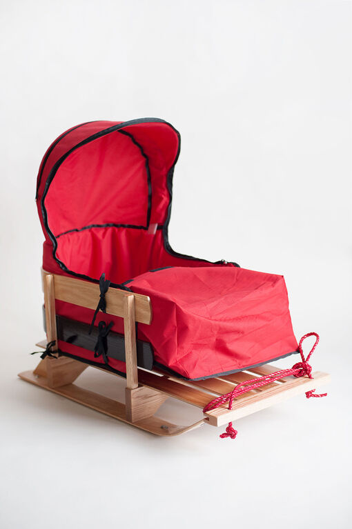 JAB - Cushion with windshield for baby sled