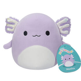 Squishmallows de 19 cm - Monica l'axolotl violet