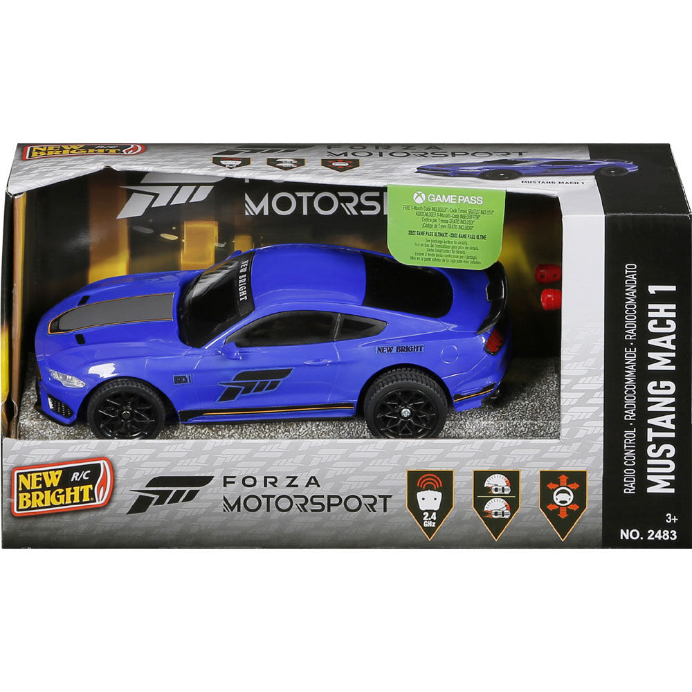 1:24 RC Forza Mustang Mach 1 Blue | Toys R Us Canada