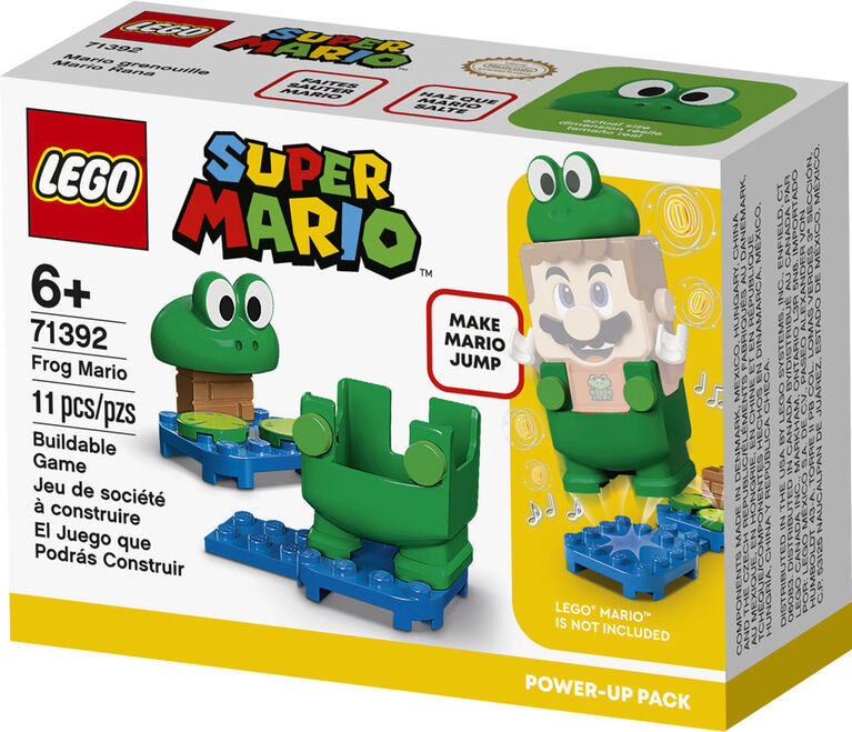 LEGO® Super Mario™ Frog Mario Power-Up Pack - 71392, 11 pcs, Age 6