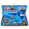 Paw Patrol, Bath Playset, La Grande Vallée avec véhicule Chase qui s'illumine