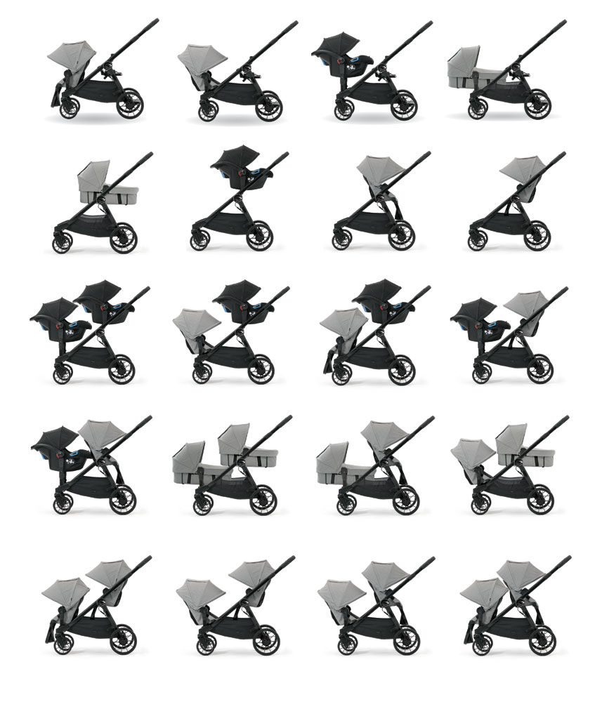 Baby Jogger city select LUX Stroller Granite Babies R Us Canada