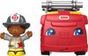 Fisher-Price Little People Camion de pompiers À la rescousse