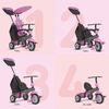smarTrike: Star - Pink 4 in 1 Trike Aménageable (Trike qui transitions avec les enfants) - Notre exclusivité