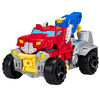Transformers Optimus Prime Converting Toy With Truck Hauling Hook Feature, 4.5-Inch Action Figure