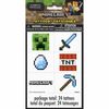 Minecraft Color Tattoo Sheets 4 pieces