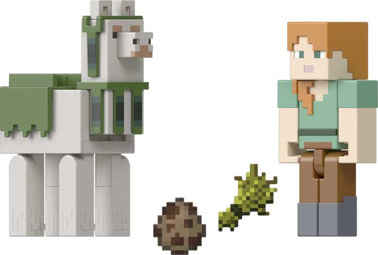Jouets Minecraft - Coffret de 2 figurines art. - Cadeaux pour enfants