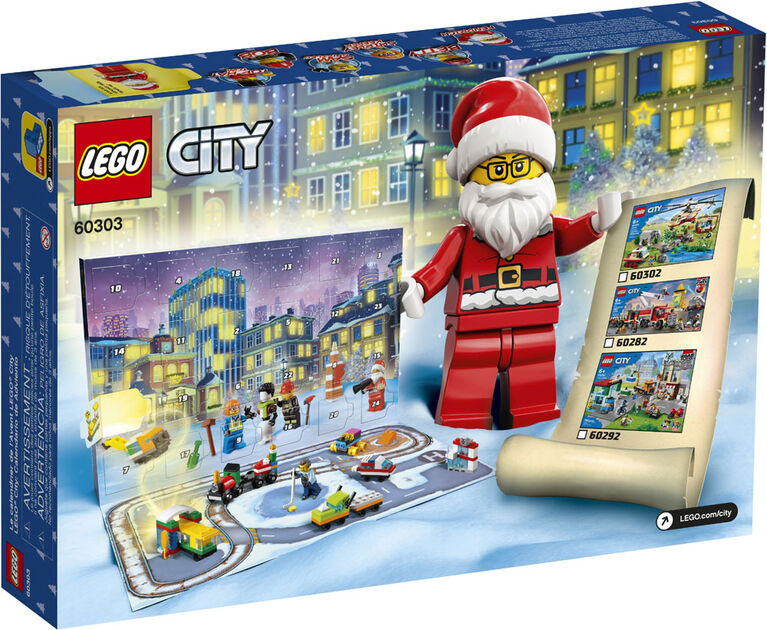 LEGO City Le calendrier de l'Avent 60303 (349 pièces)