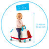 TRACKIE: 3 in 1 Walker, Rocker and Ride On - Red
