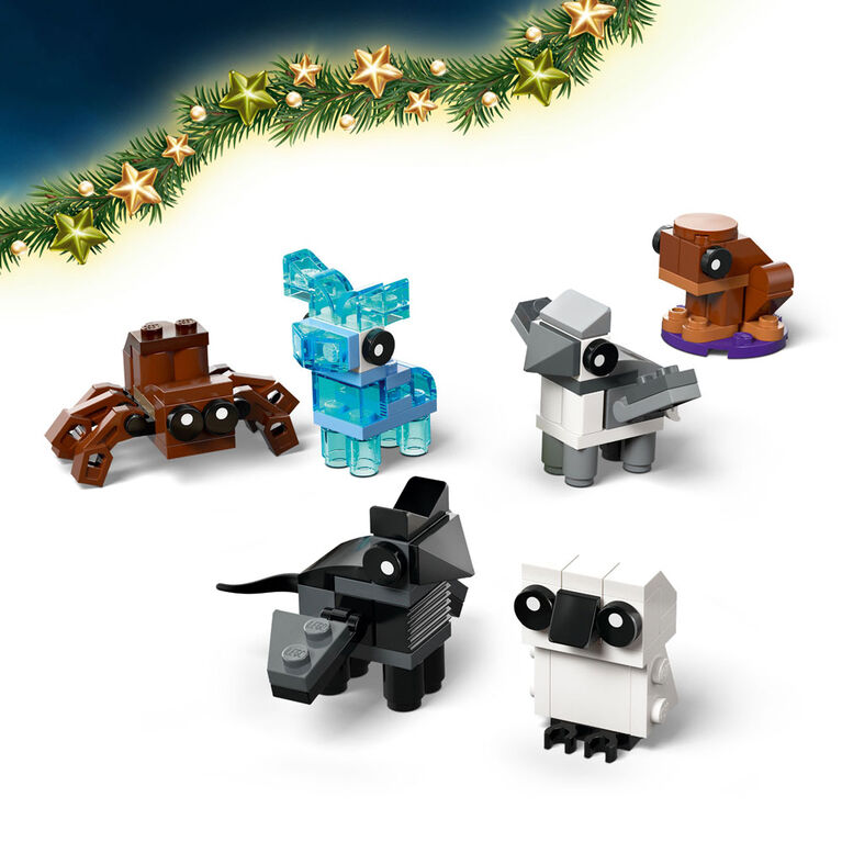 LEGO Harry Potter Le Calendrier de l'Avent 2025, Jouet de Sorcier, Cadeau de Noël Magique de Poudlard 76456