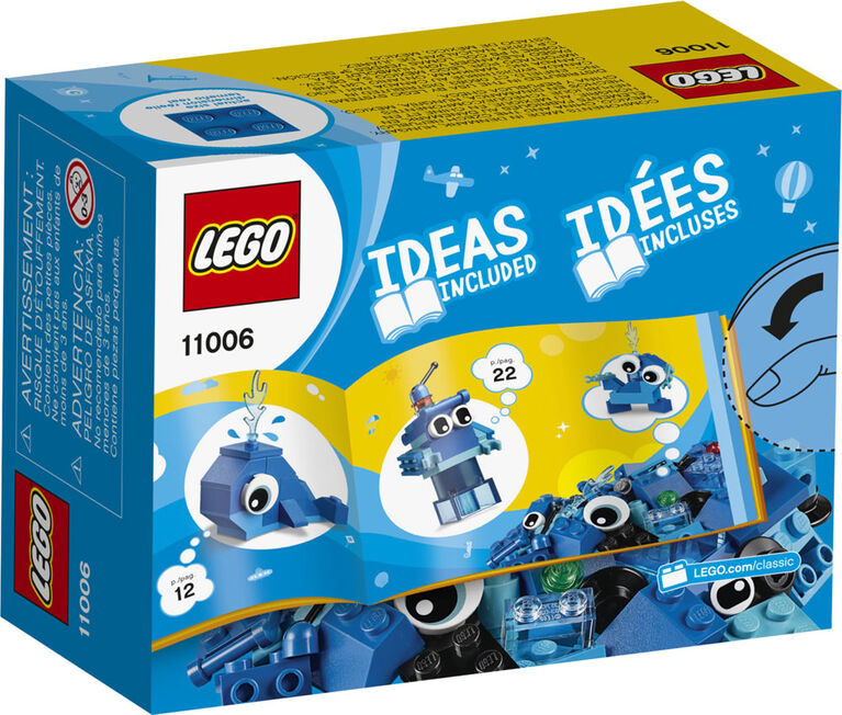 LEGO Classic Briques créatives bleues 11006 (52 pièces)