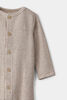 RISE Little Earthling Drop Crotch Romper Oatmeal