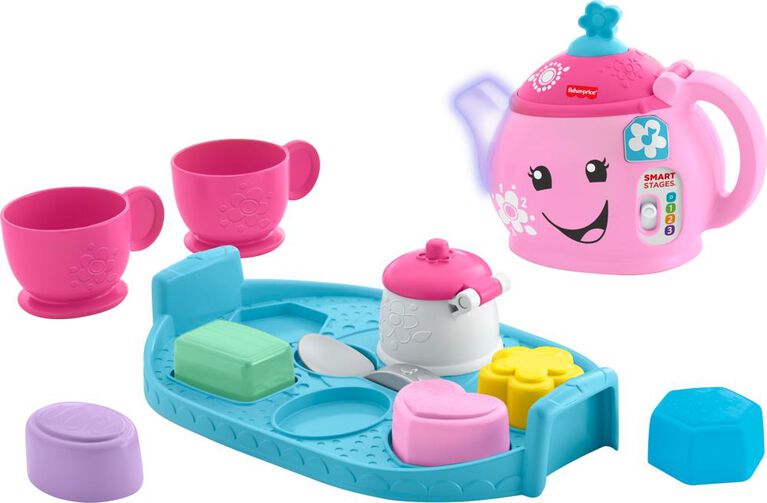 Laugh and Learn Sweet Manners Tea Set, Interactive Toddler Toy