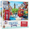 Travel Diary London - 550 Piece Jigsaw Puzzle - Édition anglaise