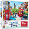 Travel Diary London - 550 Piece Jigsaw Puzzle - English Edition