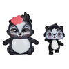 Enchantimals Sage Skunk & Caper Sister Dolls and Sabella Skunk & Striper
