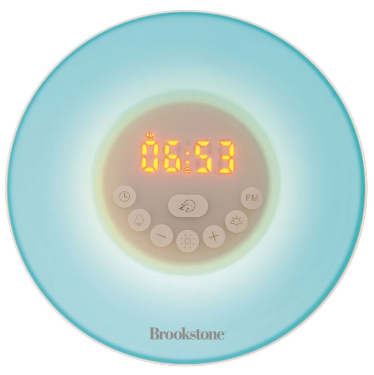 Brookstone Alarm Clock wFM Radio Sound English Edition Toys R Us Canada