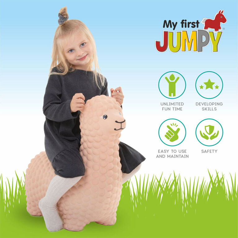 My First Jumpy Alpaca, Beige