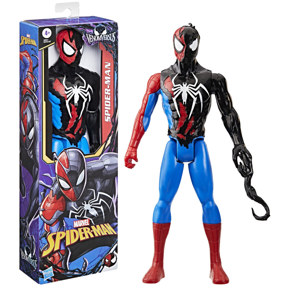 Marvel Spider-Man VenomVersus Titan Hero Series Spider-Man Action Figure