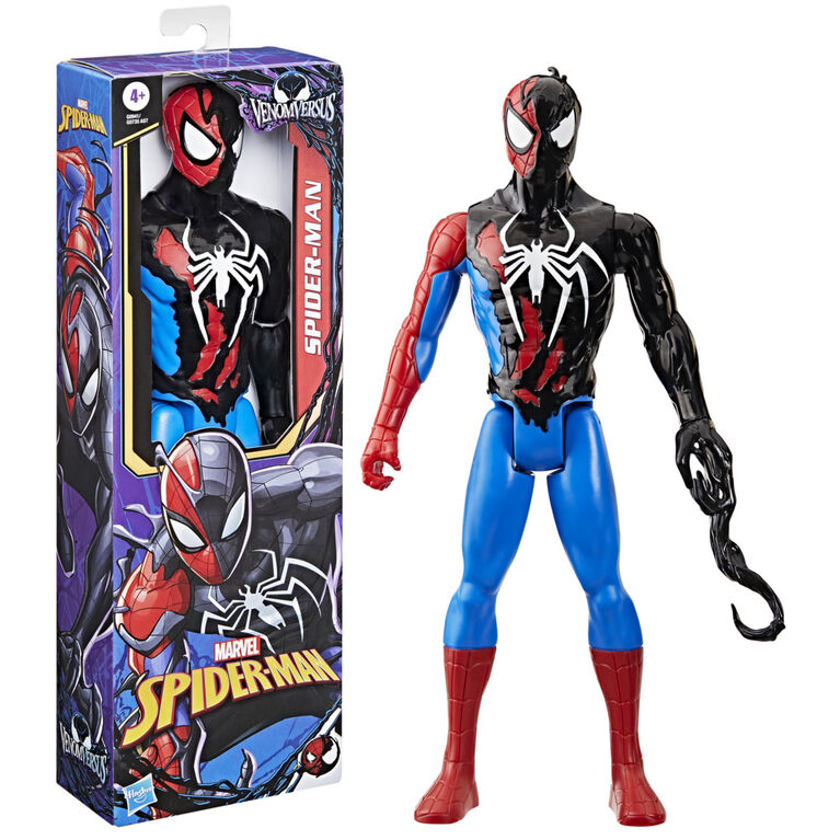 Marvel Spider-Man VenomVersus Titan Hero Series Spider-Man Action Figure