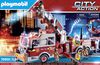 Playmobil - Rescue Vehicles: Fire Engine with Tower Ladder
