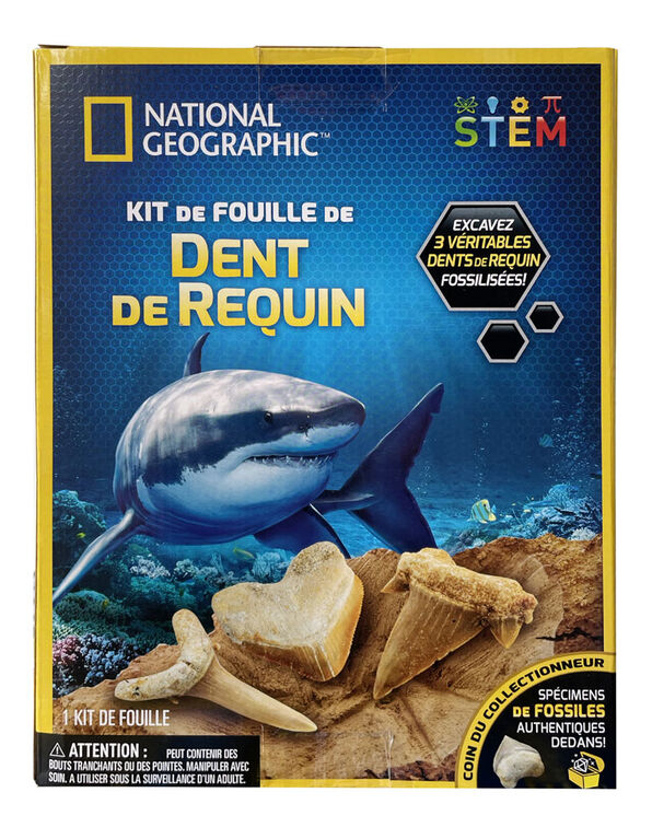 National Geographic Shark Tooth Dig Kit