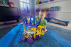 Fisher-Price DC Batwheels Race Track Playset, Launch and Race Batcave with Lights Sounds and 2 Toy Cars