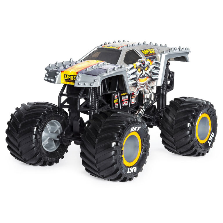 Monster Jam, Official Max D Monster Truck, Die-Cast Vehicle, 1:24 Scale