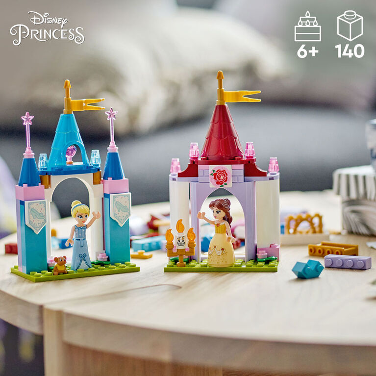 LEGO  Disney : Les châteaux créatifs Disney Princess 43219 Ensemble de jeu de construction (140 pièces)