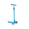 Rugged Racer Mini Deluxe 3 Wheel Kick Scooter - Light Blue - English Edition