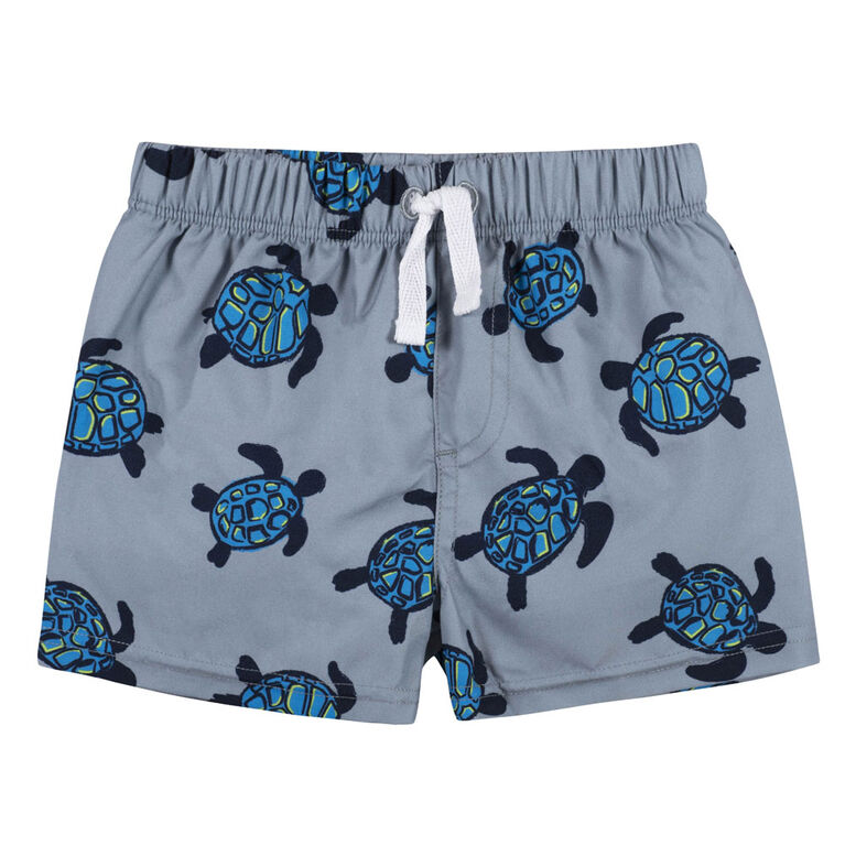 Gerber - 2-Piece Baby & Toddler Sea Friends Rash Guard & Swim Trunks Set - 3T