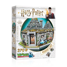 Harry Potter - Casse-t&ecirc;te 3D WREBBIT - La Cabane de Hagrid - 270 pi&egrave;ces